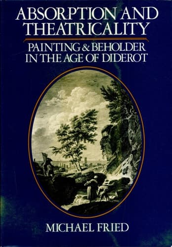 Cover of Absorption and Theatricality Painting and Beholder in the Age of Diderot