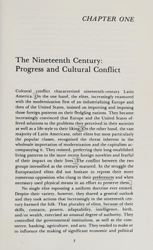 Cover of The Poverty of Progress Latin America in the Nineteenth Century