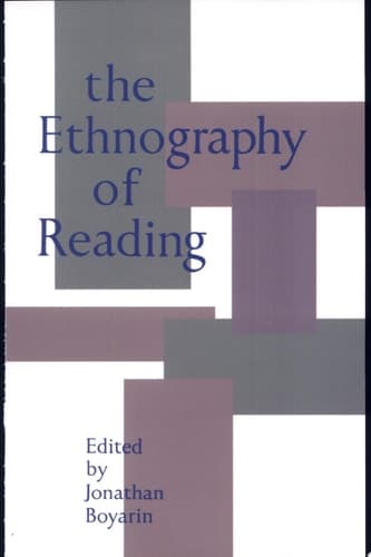 Cover of The Ethnography of Reading