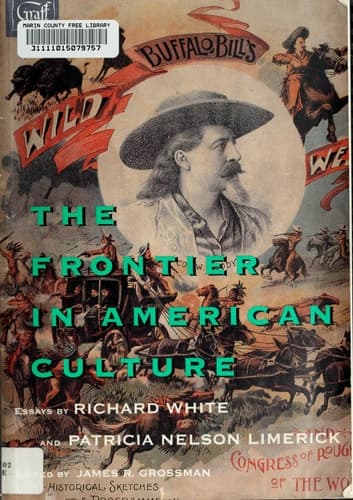Cover of The Frontier in American Culture