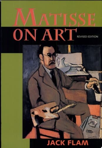 Cover of Matisse on Art, Revised Edition