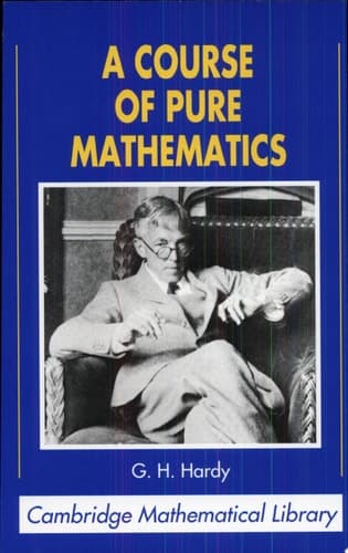 Cover of A Course of Pure Mathematics