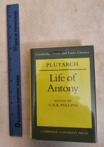 Cover of Plutarch: Life of Antony
