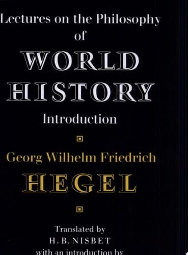 Cover of Lectures on the Philosophy of World History