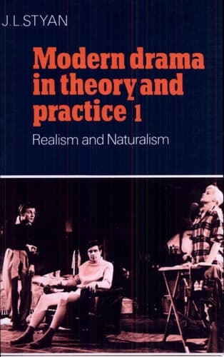 Cover of Modern Drama in Theory and Practice: Volume 1, Realism and Naturalism