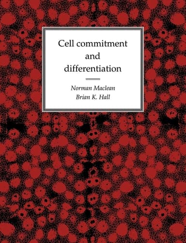 Cover of Cell Commitment and Differentiation