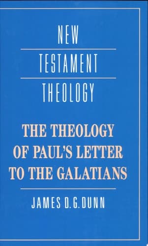 Cover of The Theology of Paul's Letter to the Galatians