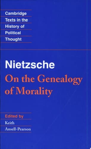 Cover of Nietzsche: 'On the Genealogy of Morality' and Other Writings