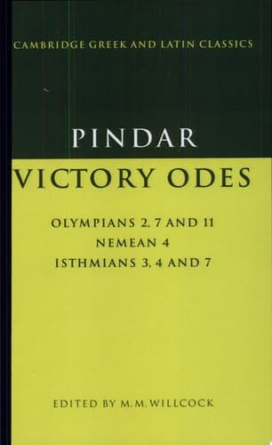 Cover of Pindar: Victory Odes Olympians 2, 7 and 11; Nemean 4; Isthmians 3, 4 and 7
