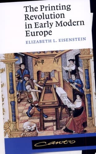 Cover of The Printing Revolution in Early Modern Europe