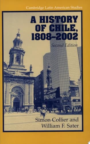 Cover of A History of Chile, 1808-2002