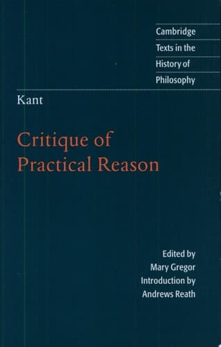 Cover of Kant: Critique of Practical Reason