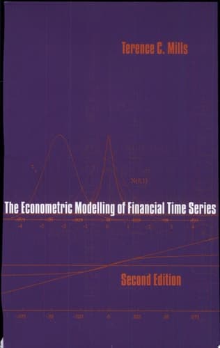 Cover of The Econometric Modelling of Financial Time Series