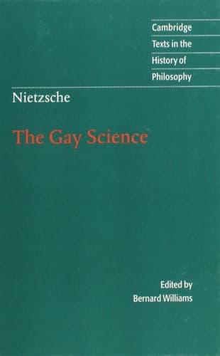 Cover of Nietzsche: The Gay Science With a Prelude in German Rhymes and an Appendix of Songs