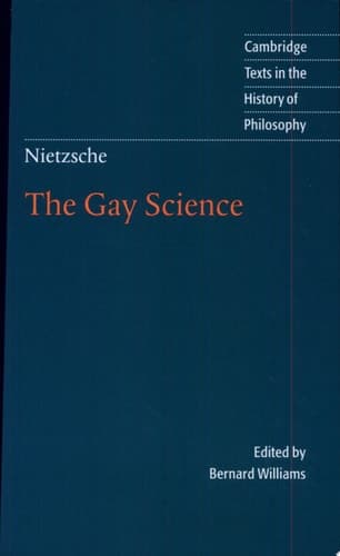 Cover of Nietzsche: The Gay Science With a Prelude in German Rhymes and an Appendix of Songs