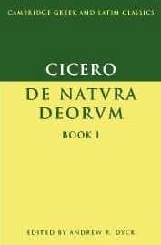 Cover of Cicero: De Natura Deorum Book I