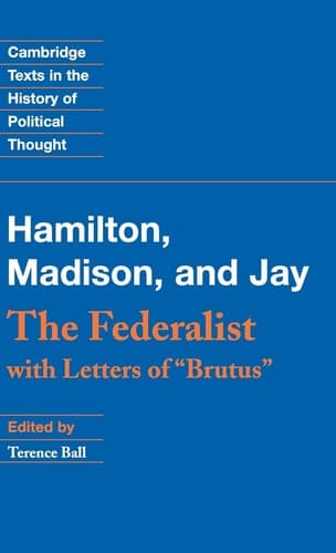 Cover of The Federalist With Letters of Brutus