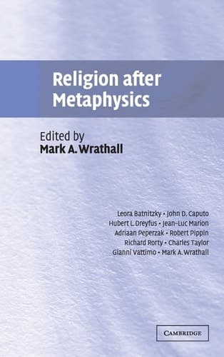 Cover of Religion after Metaphysics