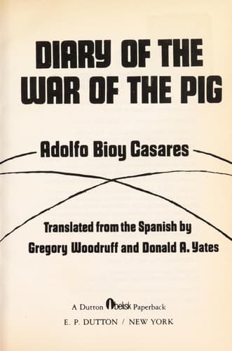 Cover of Diary of the War of the Pig
