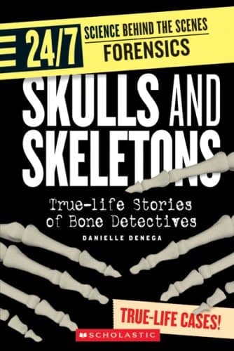 Cover of Skulls and Skeletons True-Life Stories of Bone Detectives
