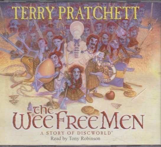 Cover of The Wee Free Men [Paperback] [Apr 29, 2004] Terry Pratchett