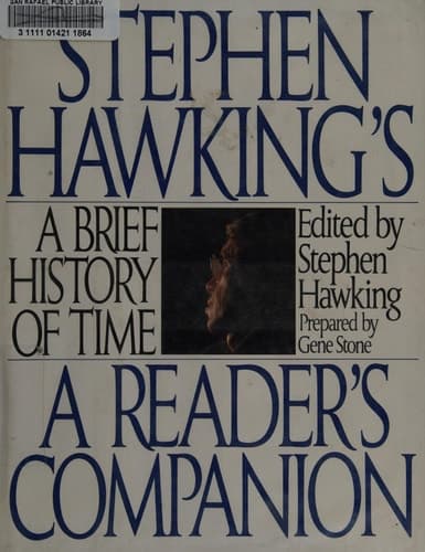 Cover of Stephen Hawking's A Brief History of Time A Reader's Companion