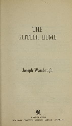 Cover of The Glitter Dome A Novel
