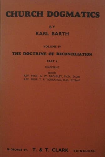 Cover of Chruch Dogmatics