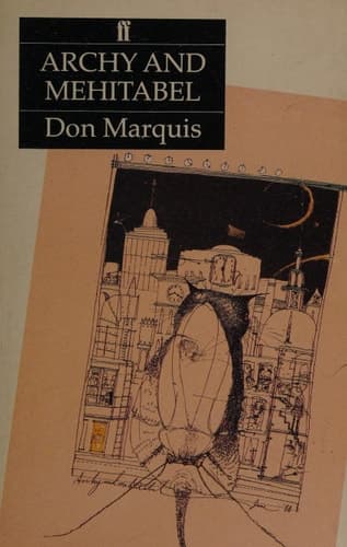 Cover of Archy and Mehitabel