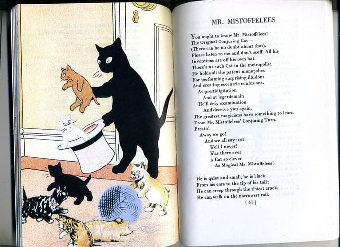 Cover of The Illustrated Old Possum: Old Possum's Book of Practical Cats