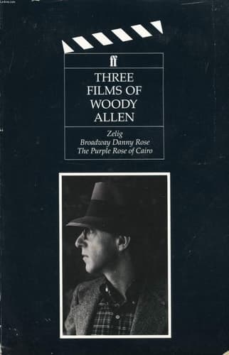 Cover of Three Films of Woody Allen Zelig, Broadway Danny Rose, The Purple Rose of Cairo