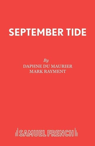 Cover of September Tide A Play in Three Acts
