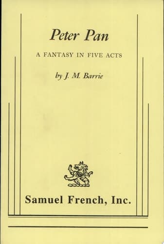 Cover of Peter Pan A Fantasy in Five Acts