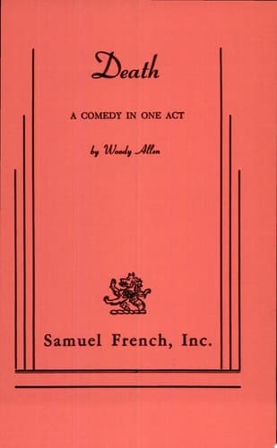 Cover of Death A Comedy in One Act