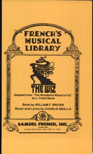 Cover of The Wiz Adapted from "The Wonderful Wizard of Oz" by L. Frank Baum