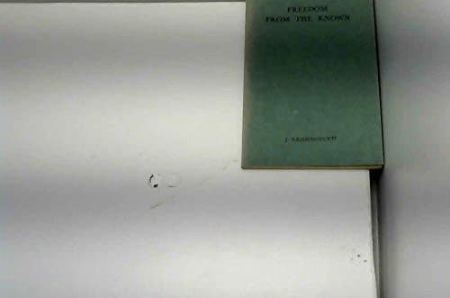 Cover of Freedom from the Known
