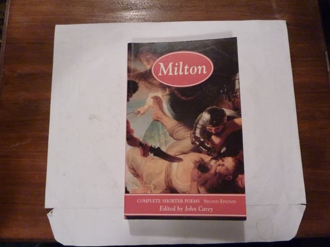 Cover of Milton: Complete Shorter Poems (2nd Edition)