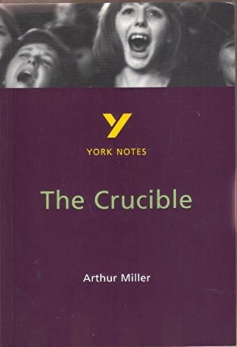 Cover of The Crucible, Arthur Miller Notes