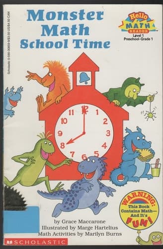 Cover of Monster Math School Time