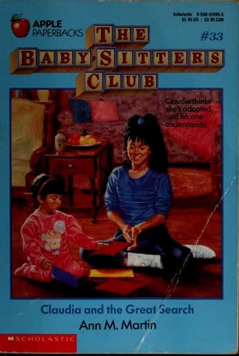 Cover of Claudia and the Great Search
