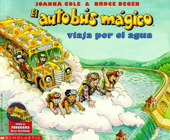 Cover of El autobús mágico viaja por el agua