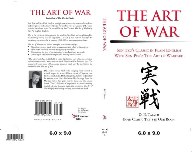 Cover of The Art of War Sun Tzu's Classis in Plain English with Sun Pin's: The Art of Warfare