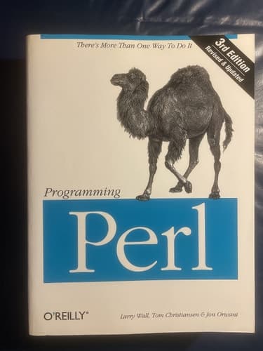 Cover of Programming Perl (3rd Edition)