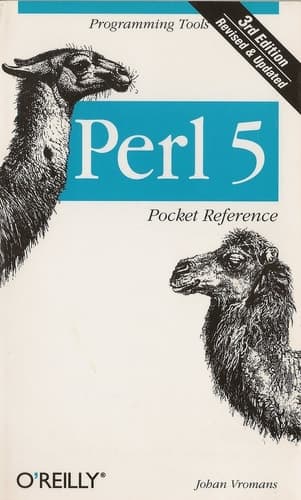 Cover of Perl 5 Pocket Reference, 3rd Edition: Programming Tools (O'Reilly Perl)