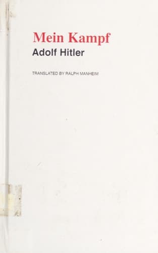 Cover of Mein Kampf