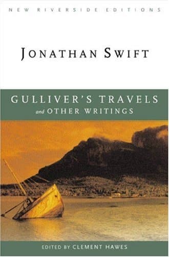 Cover of Gulliver's Travels and Other Writings (New Riverside Editions)