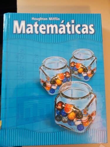 Cover of Houghton Mifflin Math Spanish Student Edition Level 4 2002