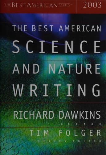 Cover of The Best American Science and Nature Writing, 2003