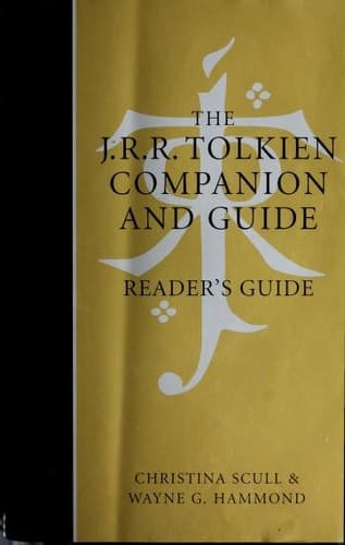 Cover of The J.R.R. Tolkien Companion and Guide, Vol. 2: Reader's Guide
