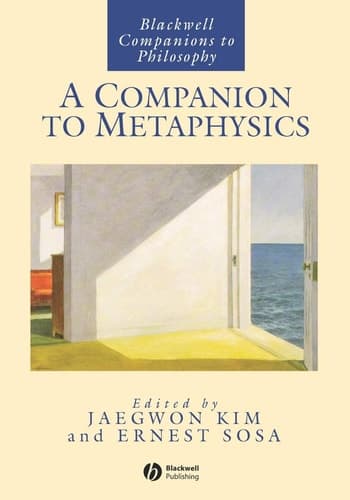 Cover of A Companion to Metaphysics